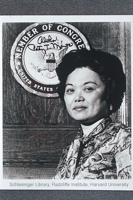 Portrait of Patsy Takemoto Mink, c.1965-1976