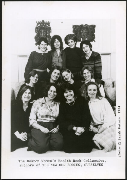 Founders of the Boston Women's Health Book Collective, publicity photograph, copy print