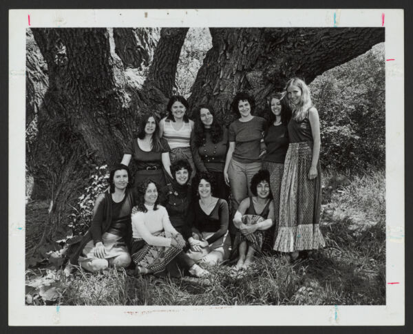 Group portrait of the Boston Women's Health Book Collective founders