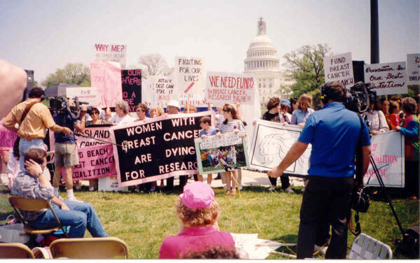 National Breast Cancer Coalition Mother's Day rally
