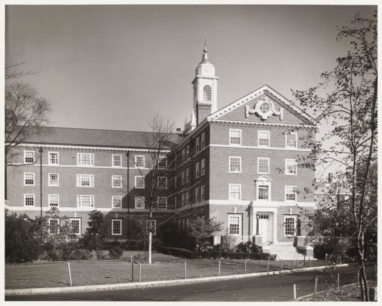 Exterior view of Moors Hall.