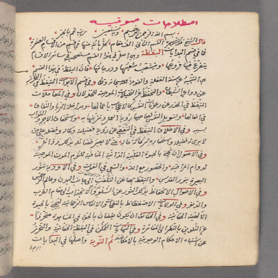 Iṣṭilāḥāt ṣūfīyah : manuscript, 1608