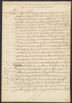  24 Jul 1736 . Québec. Summons by Marie Françoise Guay on her father Michel Guay of Lauzon, to require him to consent to her marriage