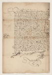  28 Jul 1656 . Québec. Obligation of Michel Le Neuf du Hérisson to Jacob Roy, merchant of La Rochelle, represented by his son Jean Roy,