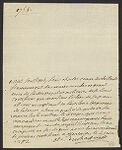 Certificate of naval service of Boileau de St. Paul in Canadian campaign of 1758  1782