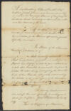 Throckmorton, Joseph. Petition to the Governor of the Province of New Jersey, undated. B MS Misc., Countway Library of Medicine.