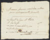 Jumelle family Papers, 1751-1925. Louise Jumelle, 1778-1794. A/J94, folder 4. Schlesinger Library, Radcliffe Institute, Harvard University, Cambridge, Mass.