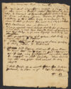 Harvard University. Corporation. Records of land and property owned by Harvard University, 1643-1835. Document concerning Thomas Danforth's leases in Framingham being given to Harvard College(?), October 21, 1724. UAI 15.750 Box 4, Folder 77, Harvard