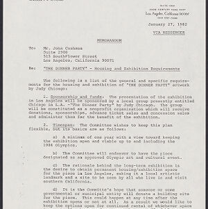 Typewritten letter to John Cushman on Law Offices Susan A Grode letterhead