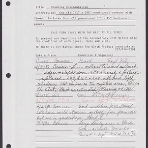 Typewritten and handwritten form in black and red ink