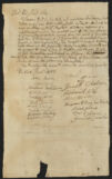 Harvard University. Corporation. Records of Grants for Work among the Indians, 1720-1812. Letter from Natick Indians to the Harvard Corporation, January 1, 1753. UAI 20.720 Box 1, Folder 10, Harvard University Archives.