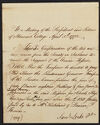 Harvard University. Corporation. Records of Grants for Work among the Indians, 1720-1812. Vote of the Harvard Corporation, April 5, 1773. UAI 20.720 Box 1, Folder 21, Harvard University Archives.