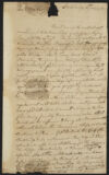 Harvard University. Corporation. Records of Grants for Work among the Indians, 1720-1812. Letter from Samuel Kirkland to Joseph Willard, June 24, 1791. UAI 20.720 Box 1, Folder 26, Harvard University Archives.