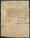 Harvard University. Corporation. Records of Grants for Work among the Indians, 1720-1812. Letter from Natick Indians to the Harvard Corporation, May 5, 1752. UAI 20.720 Box 1, Folder 8, Harvard University Archives.