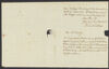 Bentley, William, 1759-1819. Papers of William Bentley, 1783-1815: an inventory. Letter from James Winthrop to William Bentley, 1785 June 11. HUG 1203.5 Box 1, Harvard University Archives.