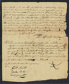 Gannett, Caleb, 1748-1818. Papers of Caleb Gannett, 1768-1820. [Letter from Thankful Smith to Mary Dunster, ca. 1767]. HUG 1411 Box 1, Folder 2, Harvard University Archives.