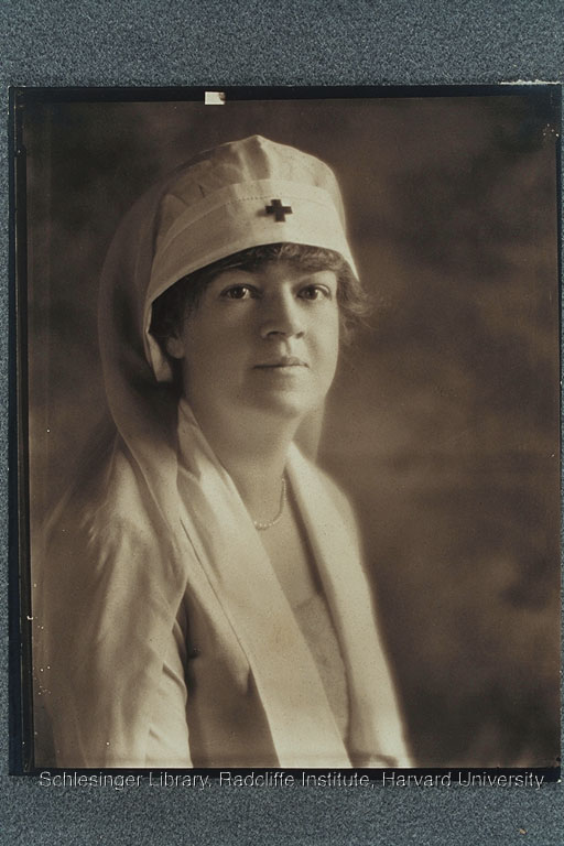 Edith Rogers as a Red Cross nurse