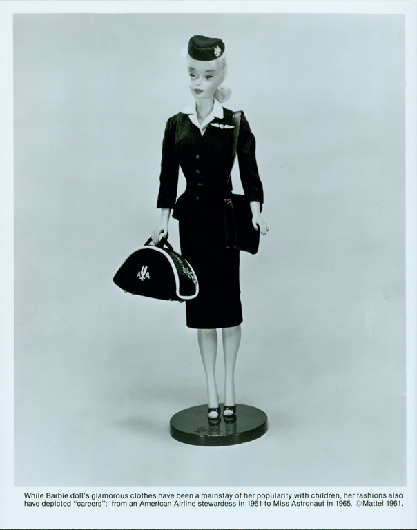 American Airline Stewardess Barbie Doll