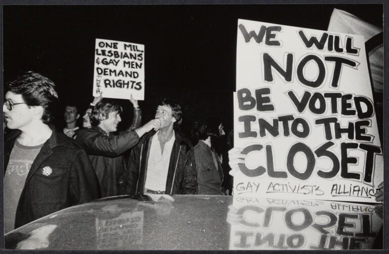  demonstration for new civil rights bill  (1978)